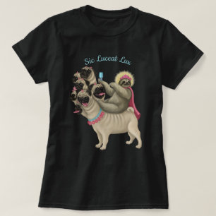 T-shirt Qu'il y ait de la lumière - Sloth of Babel