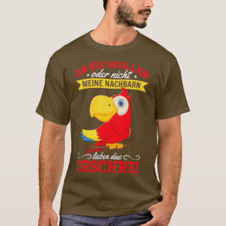 T-shirt Qu'Ils L'Aiment Ou Non Mes Voisins Aiment Le