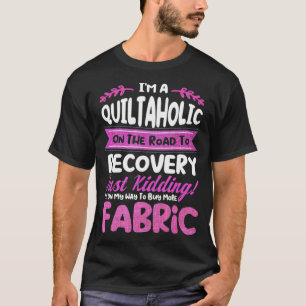 T-shirt Quilter Quilter des égouts à coudre en tissu (2)