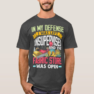 T-shirt Quilting Lover Sewing Funny Quilter Cadeau