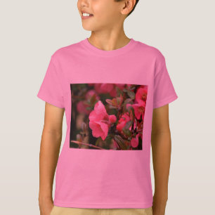 T-shirt Quince rose printanier