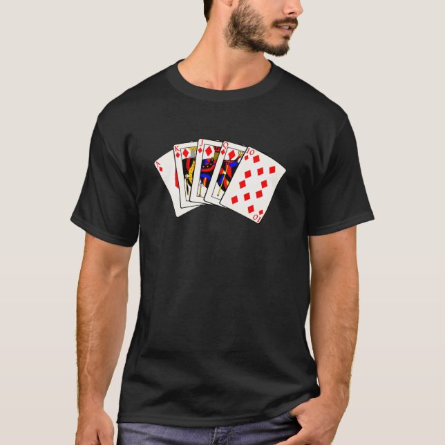 T-shirt Quinte royale de diamants (Devant)