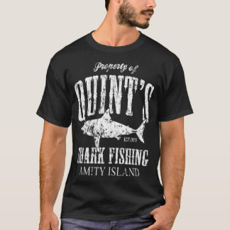 T-shirt Quints Shark Fishing Amity Island Essential T-shir