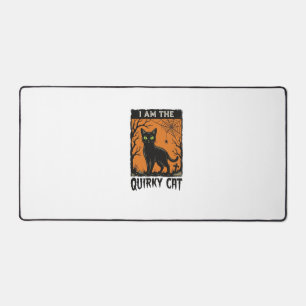 T-Shirt Quirky Cat Halloween Gravure Vintage Des