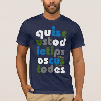 T-shirt Quis Custodiet