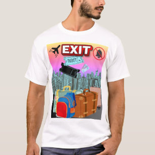 T-shirt Quitter le ticket