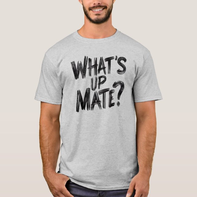 T-shirt Quoi de neuf ? (Devant)