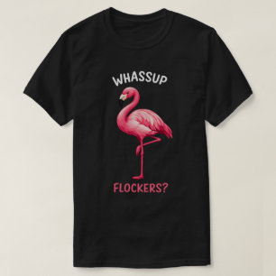 T-shirt Quoi de neuf Flockers Flamant drôle d'été