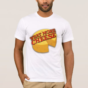 T-shirt Quoi de plus fromage cheesy slogan graphique tee