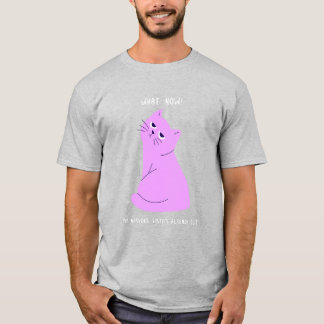 T-shirt Quoi maintenant, mon système nerveux a déjà démiss