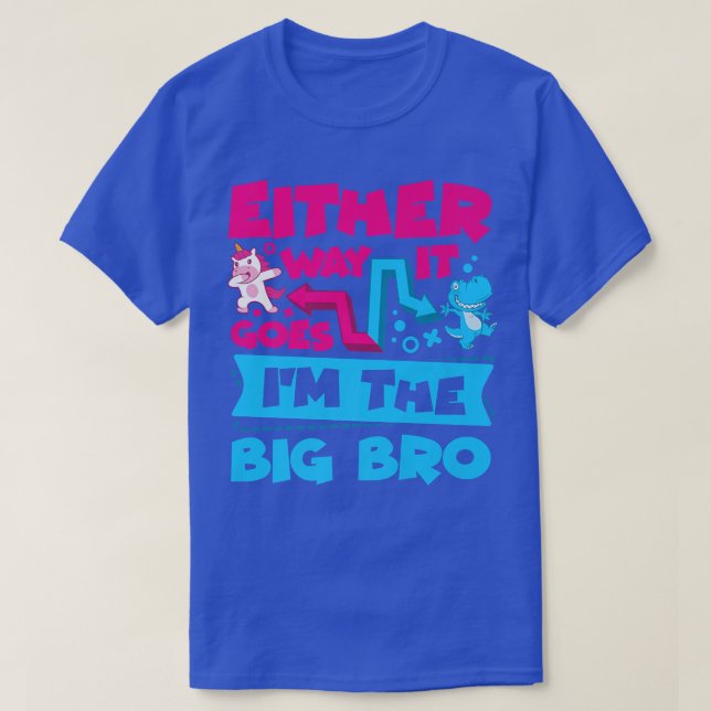 T-shirt Quoi qu'il en soit, je suis le frère Big Bro Genre (Design devant)