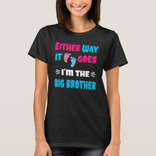 T-shirt Quoi qu'il en soit, je suis le grand frère Genre R