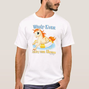 T-shirt Quoi qu'il flotte votre licorne