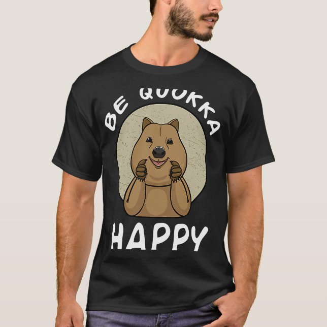T-shirt Quokka Animal Zoologiste Australien Zookeeper Wild (Devant)
