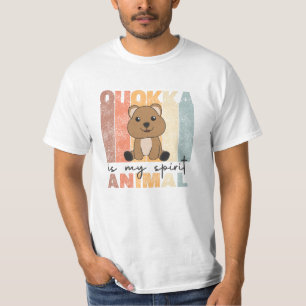T-shirt Quokka Is My Spirit Animal - Cute Quokkas Vintage