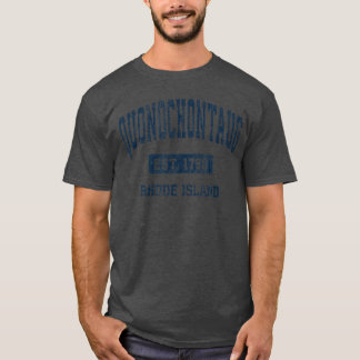 T-shirt Quonochontaug Rhode Island RI Vintage Athlétique S
