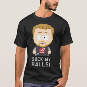T-shirt &Quot ; Chuck mes boules" ; - Kevin Magnussen