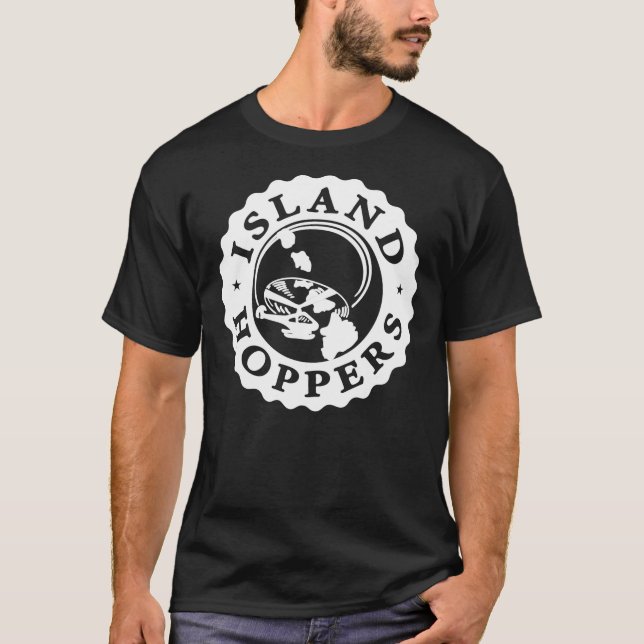 T-shirt &quot;Island Hoppers&quot; - As Seen on &quot;Magn (Devant)