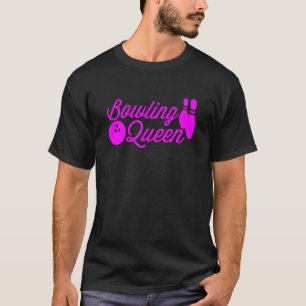 T-shirt Quote de Bowling Queen pour les Bowlers 1
