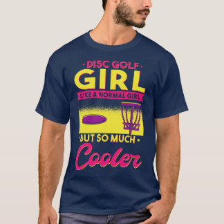 T-shirt Quote de fille de golf sur disque 1