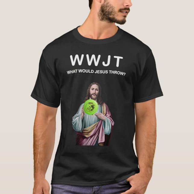T-shirt Quote De Golf Disque Pour Christian Frisbee Golfer (Devant)