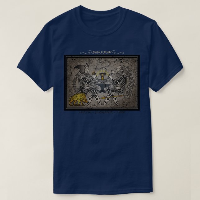 T-shirt quotForging Mjlnir Thorx27s Puissante quot d'arme (Design devant)