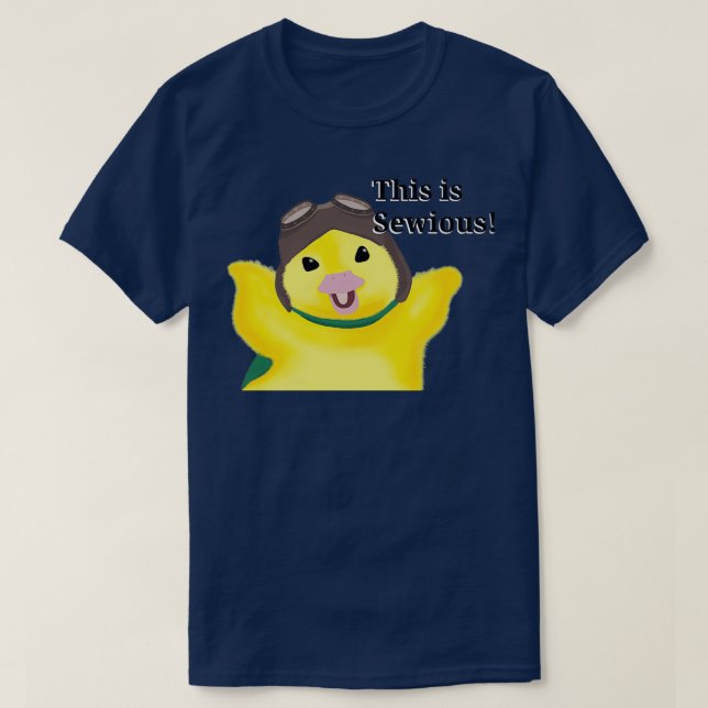 T-shirt quotVoici Sewiousquot Wonder Animaux Mingming 2 (Design devant)