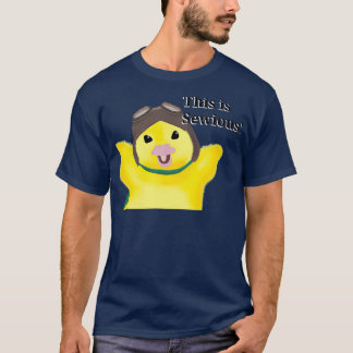 T-shirt quotVoici Sewiousquot Wonder Animaux Mingming 2