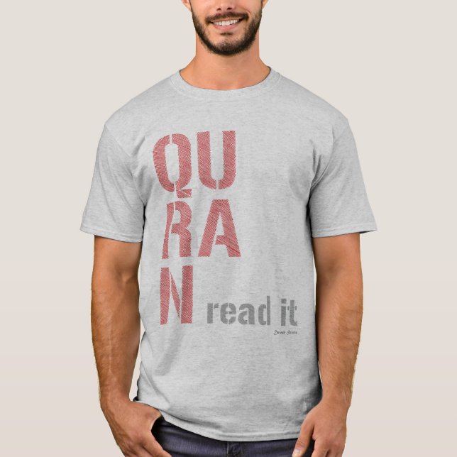 T-shirt Quran : Lu lui (Devant)