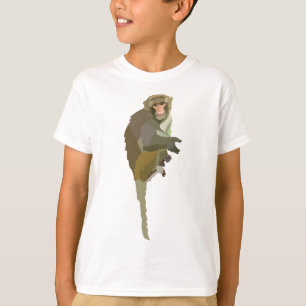 T-shirt R est pour Rhesus Macaque