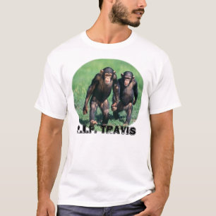 T-shirt R.I.P. Travis le chimpanzé