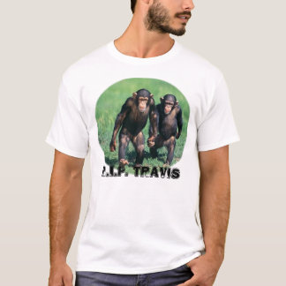 T-shirt R.I.P. Travis le chimpanzé