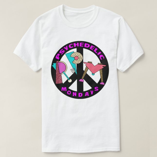T-SHIRT R.P.M. LUNDI PSYCHÉDÉLIQUE - TORONTO (Design devant)