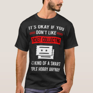 T-shirt R Smart People Ticket Collecte de billets
