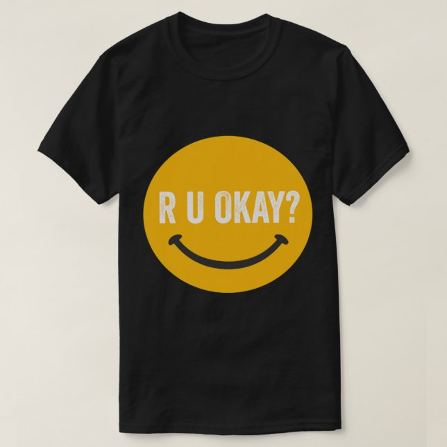 T-shirt R U ok (1) (Design devant)