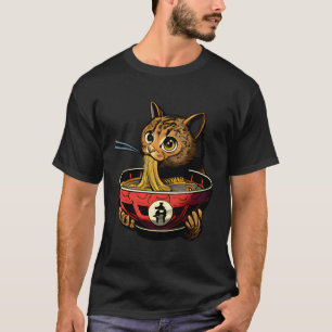 T-shirt Ra Cat Kawaii Anime Japonais Kawaii Neko