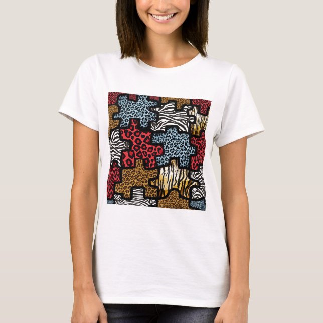 T-shirt RAB Rockabilly Animal (Devant)