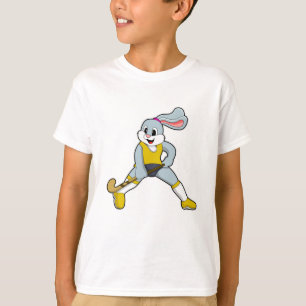 T-shirt Rabat au hockey avec chauve-souris de hockey