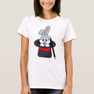T-shirt Rabbit à la magie avec baguette et Casquette