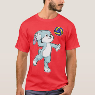 T-shirt Rabbit à Sports avec Volleyball 1