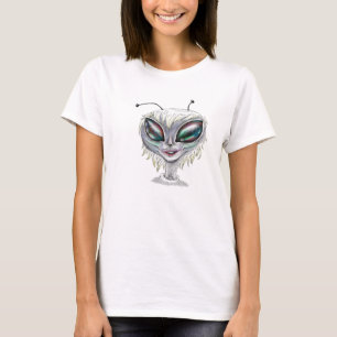 T-shirt rabbit alien