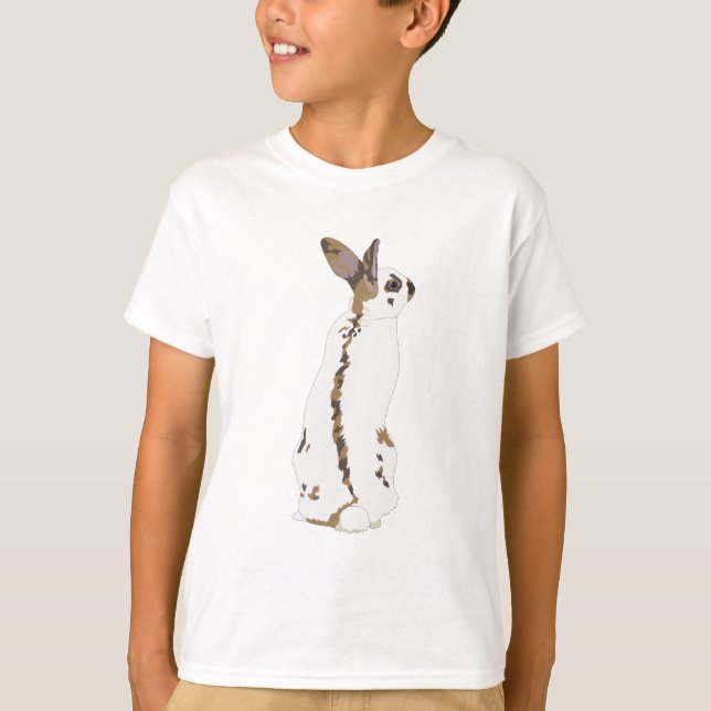 T-shirt Rabbit anglais - Debout (Devant)