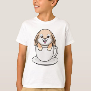 T-shirt Rabbit avec café