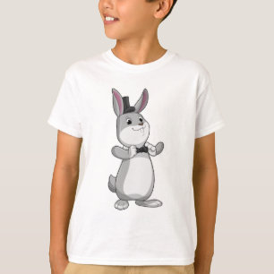T-shirt Rabbit avec chapeau et cravate de la ceinture