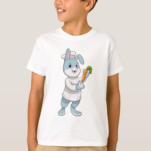 T-shirt Rabbit comme cuire à la carotte (Devant)