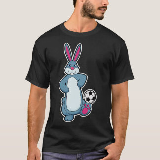 T-shirt Rabbit comme joueur avec balle