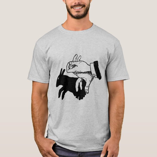T-shirt Rabbit d'ombre (Devant)