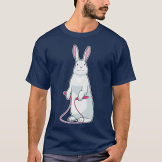T-shirt Rabbit Fitness Sports gift