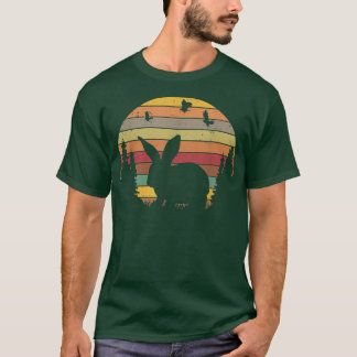 T-shirt Rabbit Retro Vintage Rabbit