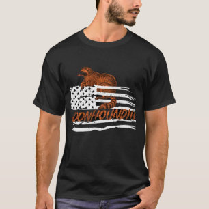 T-shirt Raccoon Chasse Coon Houndin Vinatage Gear Chasse